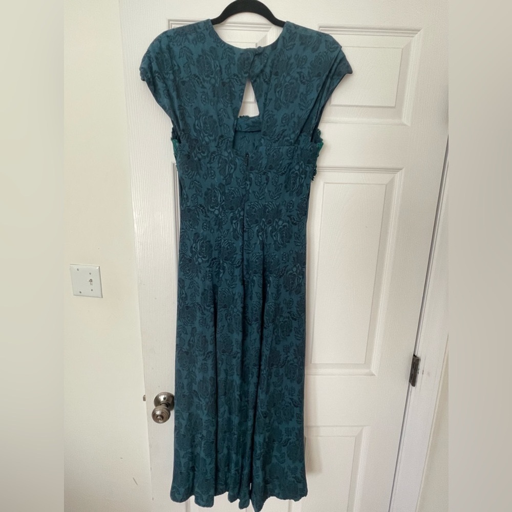 Carole Little Damask green dress